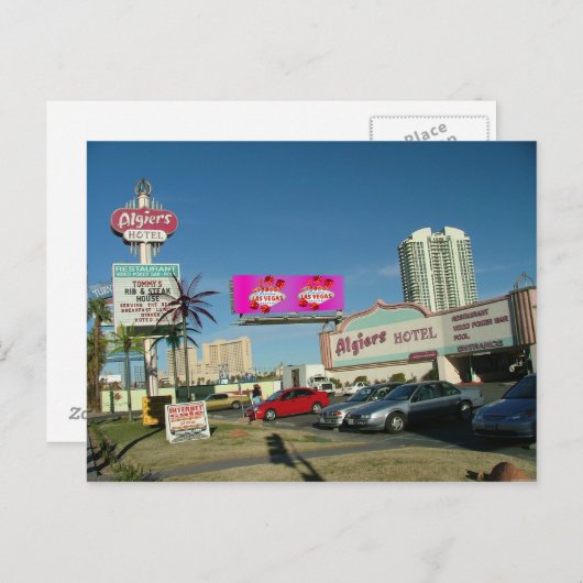 Alger Hotel Las Vegas Cartes postales (Devant / Derrière)