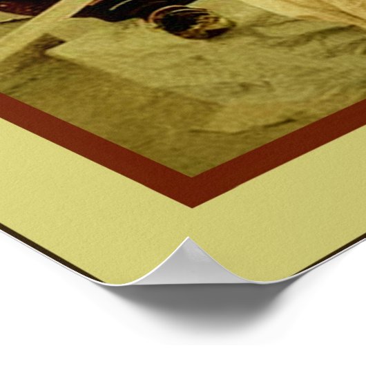 Alger ~ Poster Vintage voyage (Coin)