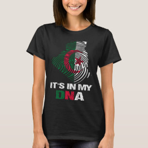 Algeria Vlag Algerije Het zit in mijn DNA 2 T-shirt
