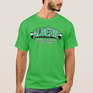 Algerie 2026 Football Fan Tee T-shirt