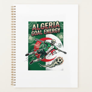 Algérie But Énergie Squelette Attaquant Nations Gr