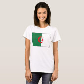 Algérie Drapeau x Carte T-shirt (Devant entier)