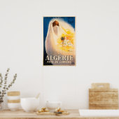 Algérie, pays de lumière, North Africa Poster (Keuken)
