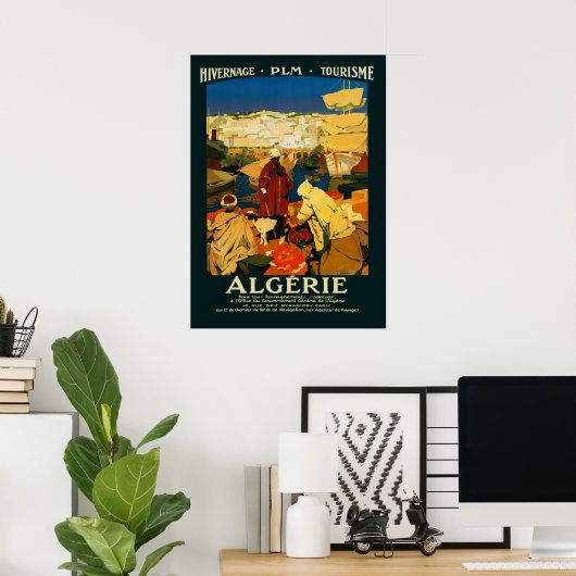 Algérie - poster - Vintage  (Bureau à domicile)