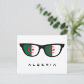 Algérie Shades texte personnalisé et carte postale (Debout devant)