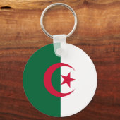 Algerije - Algerijnse vlag Sleutelhanger (Voorkant)