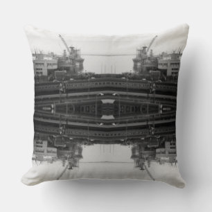  Algerije Algiers havenoverzicht Briefkaart Lap Kussen