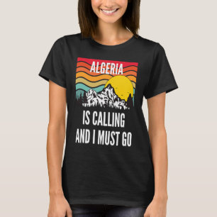 Algerije belt en ik moet gaan, Wavy Sunset Desi T-shirt