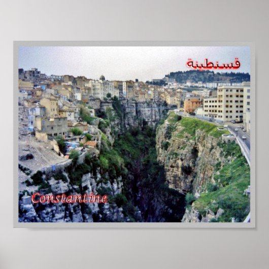 Algerije - Constantina - Poster (Voorkant)