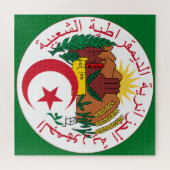 algerije emblem legpuzzel (Horizontaal)