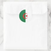 Algerije Fisheye Flag Sticker (Tas)