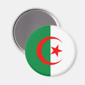 Algerije Flag Magnet Magneet (Voorkant / Achterkant)