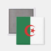 Algerije Flag Magnet Magneet (Voorkant / Achterkant)