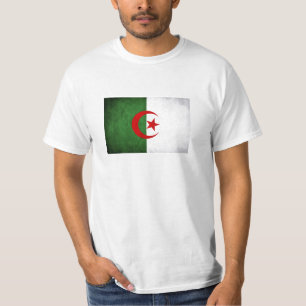 Algerije Grunge Flag T-shirt