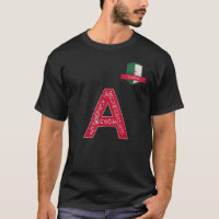 Algerije Human-Flag Group Letter A Algerije groen