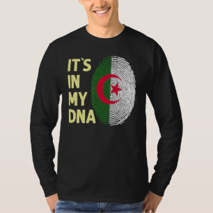 Algerije in mijn Algerijnse dna - vlaggenteam Alge T-shirt