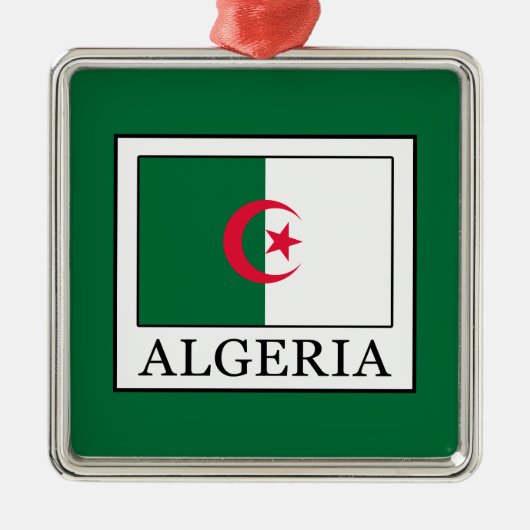 Algerije Metalen Ornament (Voorkant)