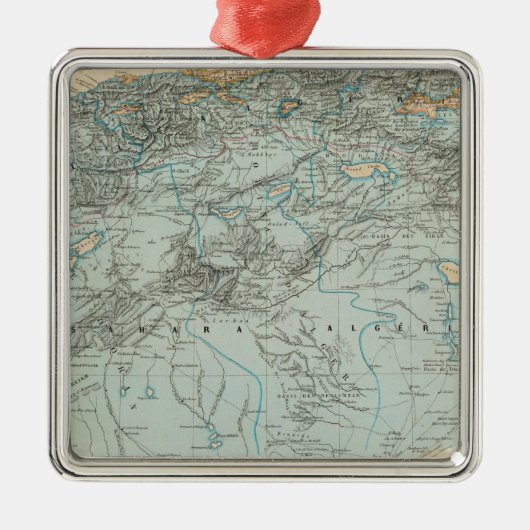 Algerije Metalen Ornament (Voorkant)