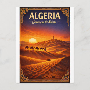 ALGERIJE – Poort naar de Sahara Briefkaart