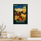 Algerije - poster - Vintage (Keuken)