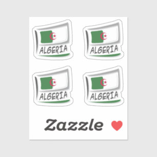 Algerije Pride X vlag Sticker