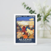  Algerije reizen Briefkaart (Staand voorkant)
