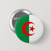 Algerije Ronde Button 5,7 Cm (Voorkant /achterkant)