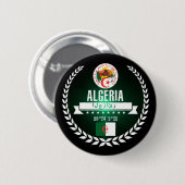 Algerije Ronde Button 5,7 Cm (Voorkant /achterkant)