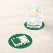 Algerije Ronde Kartonnen Onderzetter (Insitu)