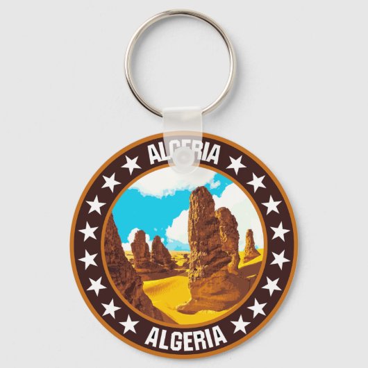 Algerije Sleutelhanger (Voorkant)