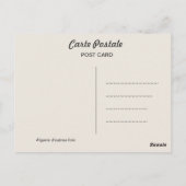  Algerije Stadsband Philippeville, jaren dertig Briefkaart (Achterkant)