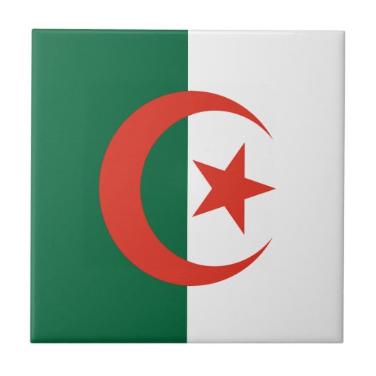 Algerije Tegeltje (Voorkant)
