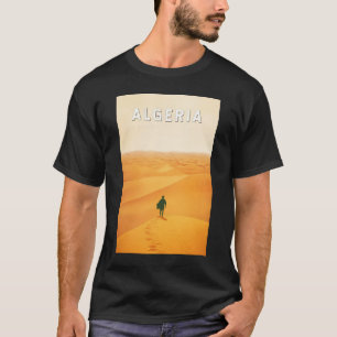 Algerije Travel Art Vintage T-shirt
