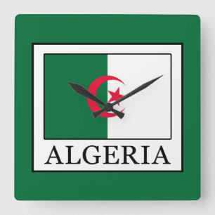 Algerije Vierkante Klok