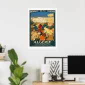 Algerije Vintage Travel Poster (Thuiskantoor)