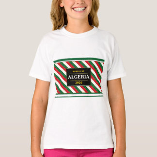 Algerije Voetbalfan 2026 met Stunning Patronen T-shirt