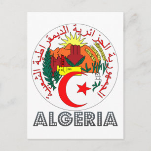 Algerijns Emblem Briefkaart
