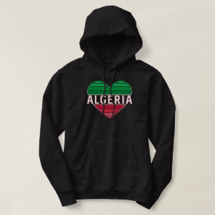 Algerijns hart, ik hou van Algerije Hoodie
