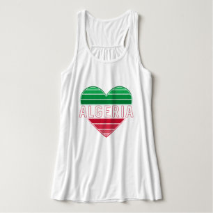 Algerijns hart, ik hou van Algerije Tanktop
