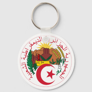 Algerijns Nationaal Emblem Sleutelhanger