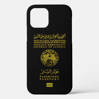 Algerijns paspoort iPhone 12 pro hoesje