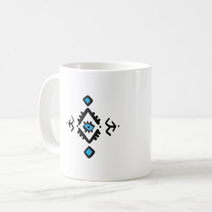 Algerijnse Amazigh Spirituele Bescherming Evil Eye Koffiemok