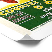 Algerijnse auto Race Ad Poster (Hoek)