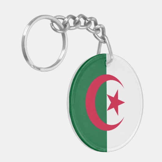 Algerijnse Button Sleutelhanger (Voorkant Links)