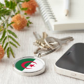 Algerijnse Button Sleutelhanger (Zijkant)