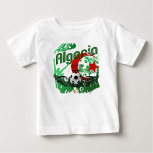 Algerijnse Football-fans met grunge-kunst