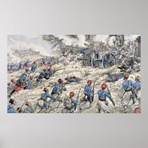 Algerijnse opstand van het Franse leger Poster