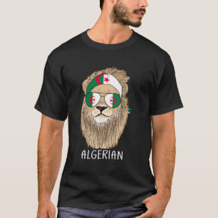 Algerijnse vlag Algerijnse erfgoed Algerije PR T-shirt