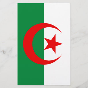 Algerijnse vlag briefpapier