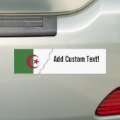 Algerijnse vlag bumpersticker (Op auto)